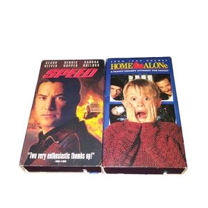 Home Alone & Speed VHS